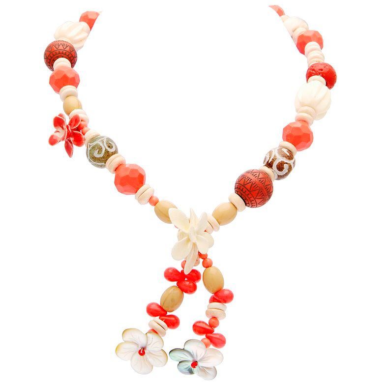 collier-perle-corail-fleur