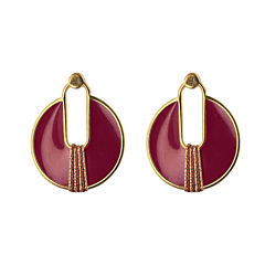 Boucles louxor Burgundy