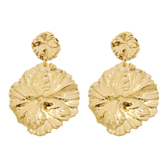 Boucles d'oreilles fleurs XXL (doré), Viadoli