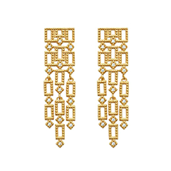 Boucles Maya (plaqué or)