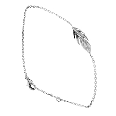 bracelet-plume-argent