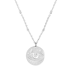 Collier œil étoilé (acier)
