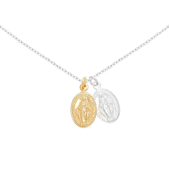 collier médaille religieuse