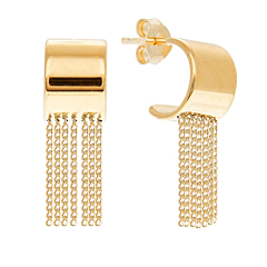 Mini boucles et chaînes (doré)