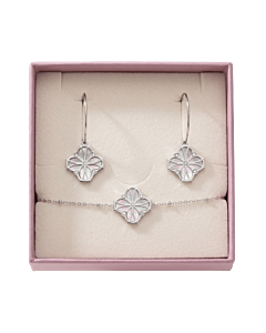 Coffret boucles et Bracelet Nouveau Charm Acier