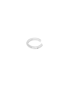 Bague d'oreille billes (argent)