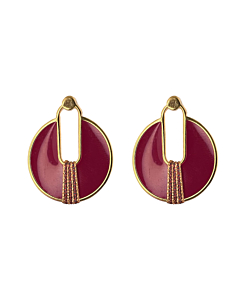 Boucles louxor Burgundy