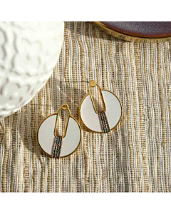 Boucles louxor blanche