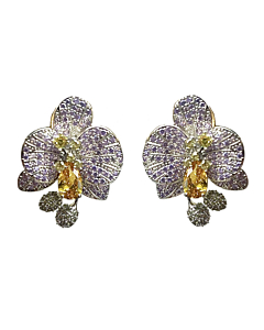 Boucles Orchidée Mauve