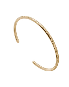 Bracelet jonc aztèque (plaqué or), By Jollia