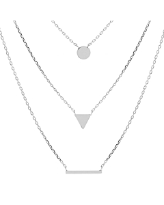 Collier multi-chaînes Imagine (argent)