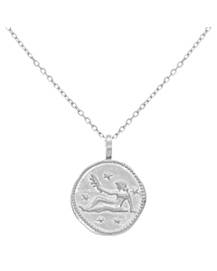 Collier signe astro Vierge (argent), By Jollia