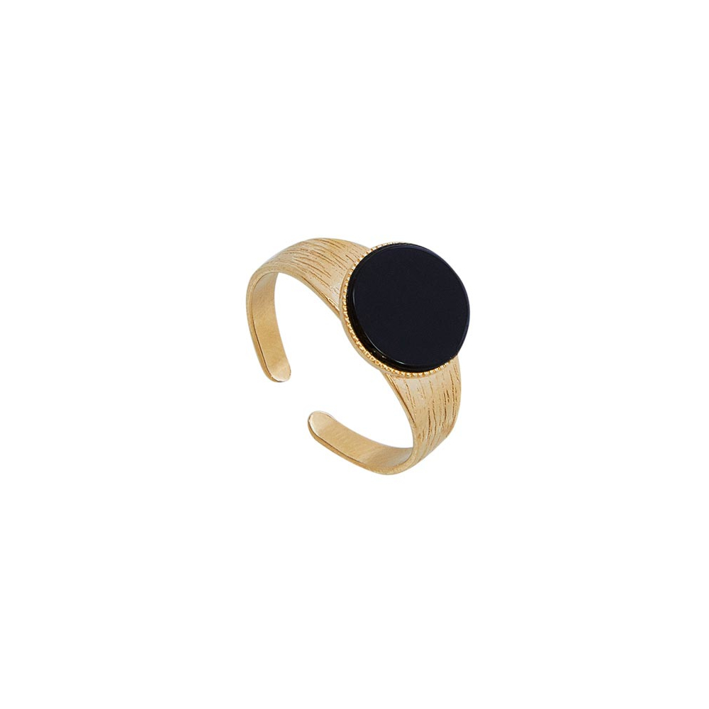Bague 2025 ronde noire