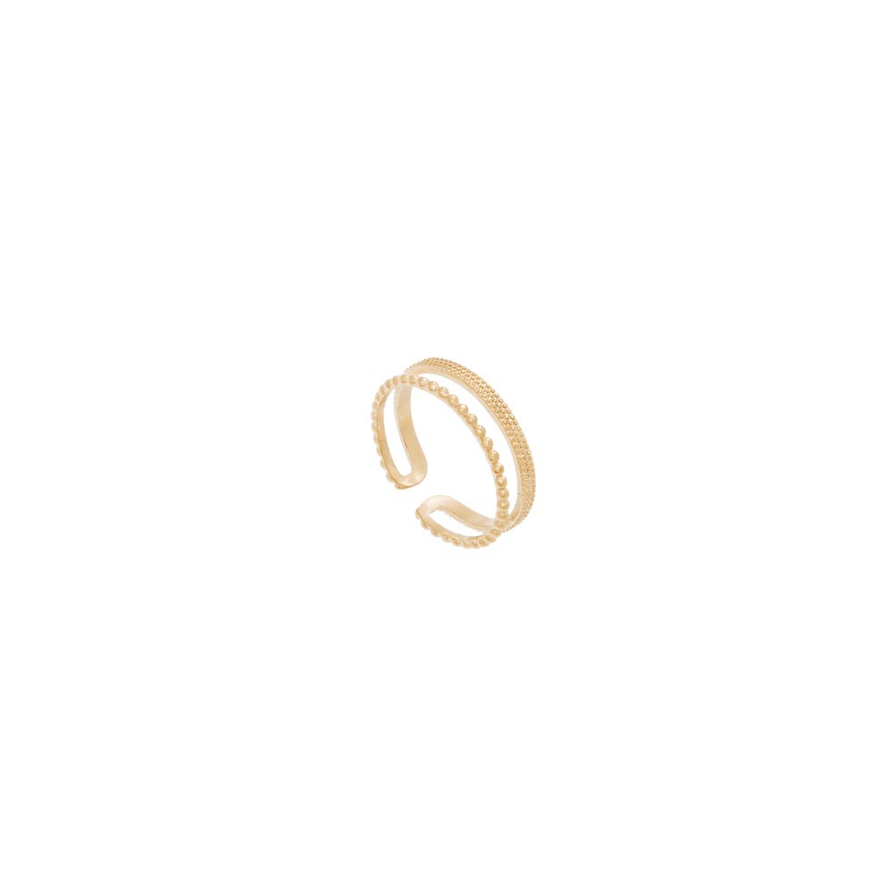 Bague 2 top rangs