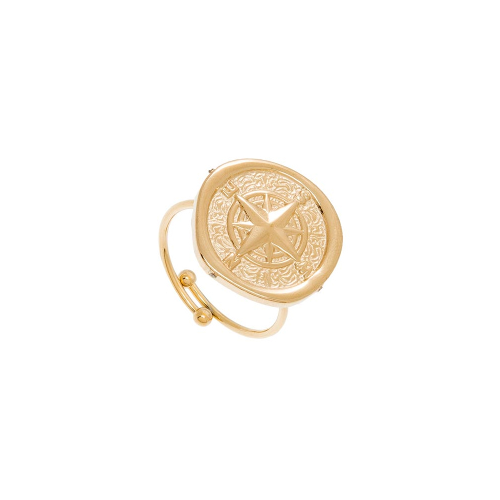 Bague rose top des vents
