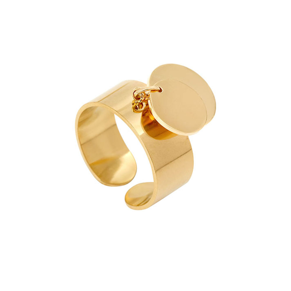 Bague breloque sales or