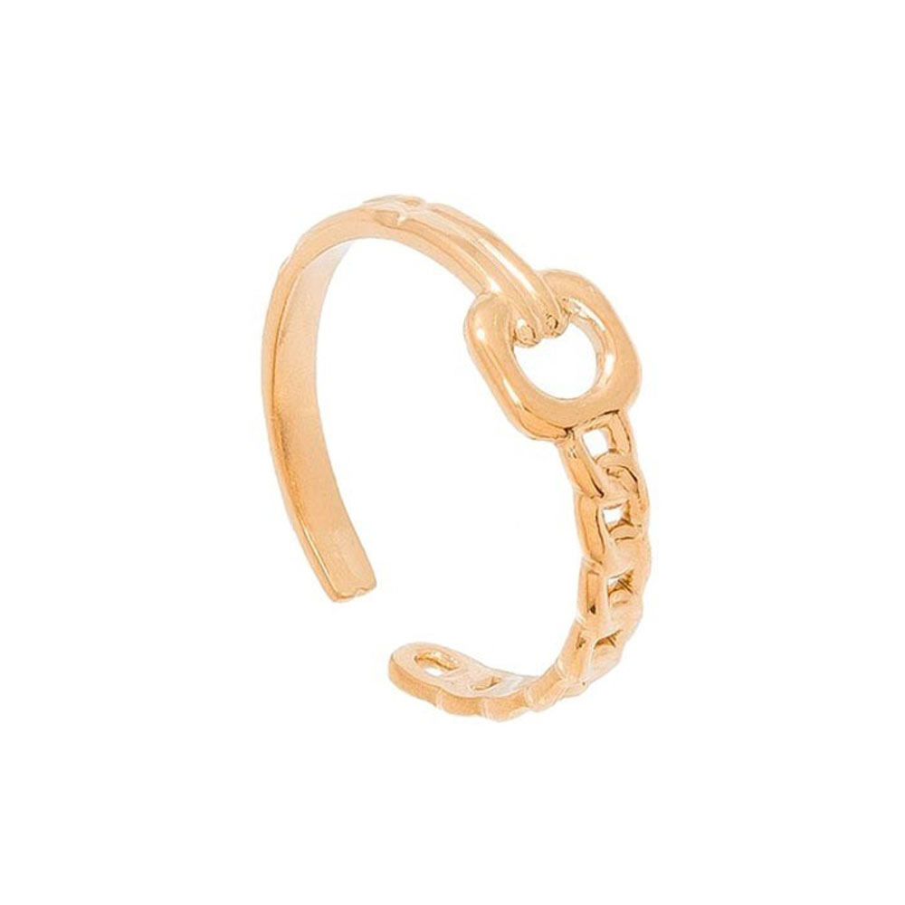 Bague maillon or cheap