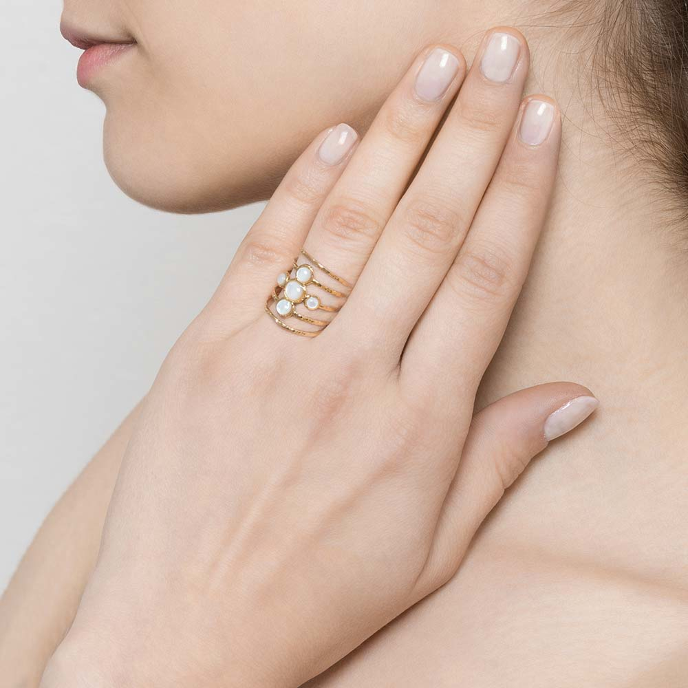 Bague multi top rang