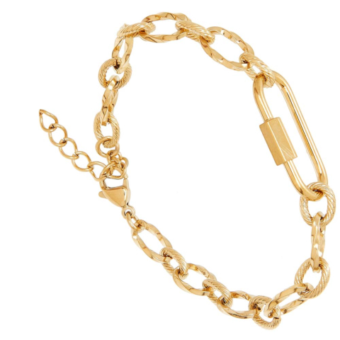 Bracelet doré, plaqué or ou acier inoxydable, En ligne