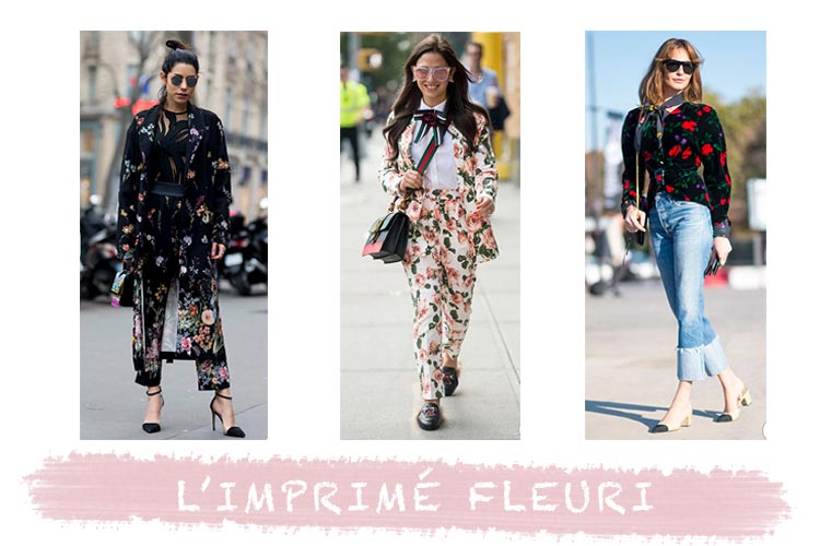 imprimé fleuri