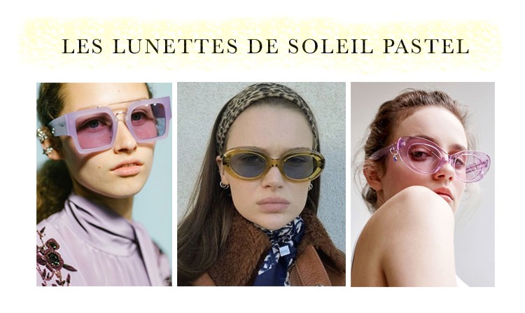 Lunettes pastel