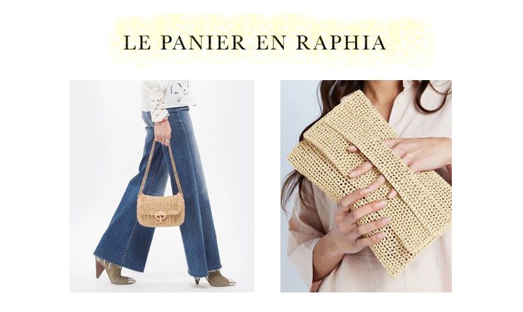 panier raphia